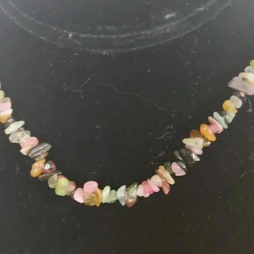 Multi Natural Stones Necklace
